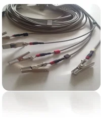 Veterinary ECG Cable with clamps Veterinary ECG Cable with clamps