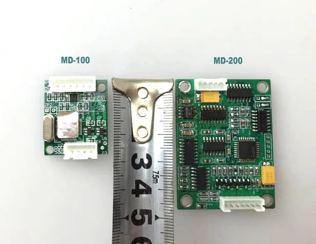 О MD 200 и MD100. Различие заключается в том, что размер MD100 намного меньше, чем MD 200 (в корпусе). MD100 — цифровой, а MD 200 — аналоговый модуль. MD100 использует цифровой датчик, но MD200 совместим с BCI О MD 200 и MD100. Различие заключается в том, что размер MD100 намного меньше, чем MD 200 (в корпусе). MD100 — цифровой, а MD 200 — аналоговый модуль. MD100 использует цифровой датчик, но MD200 совместим с BCI